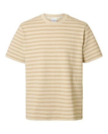 Slheli Seersucker Ss  -neck Tee