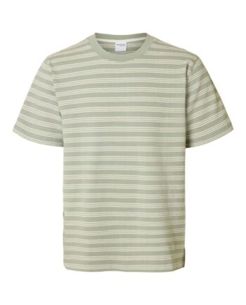 Slheli Seersucker Ss  -neck Tee