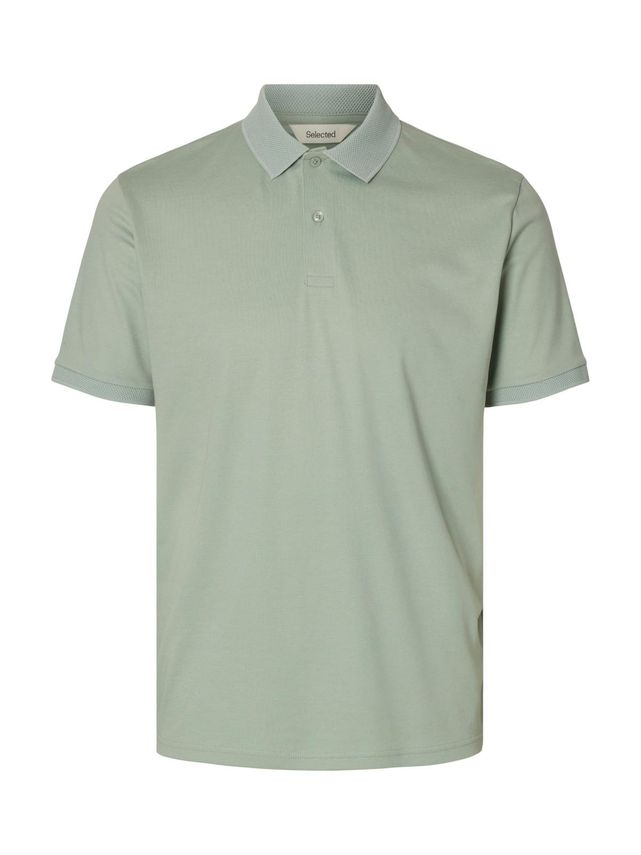 Slhfave Button Ss Polo Noos