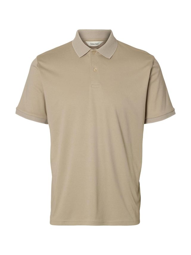 Slhfave Button Ss Polo Noos
