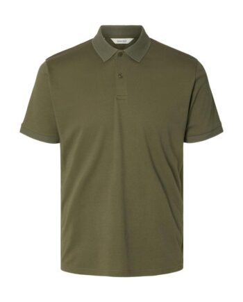 Slhfave Button Ss Polo Noos