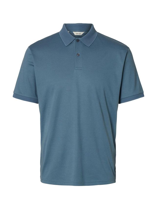 Slhfave Button Ss Polo Noos
