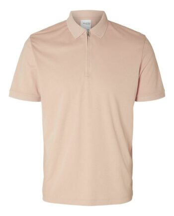 Slhfave Zip Ss Polo