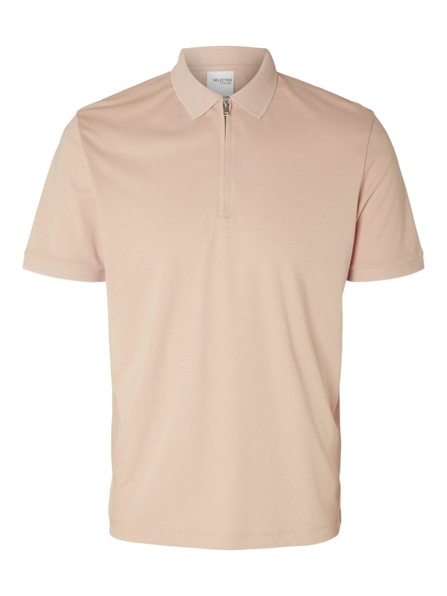 Slhfave Zip Ss Polo