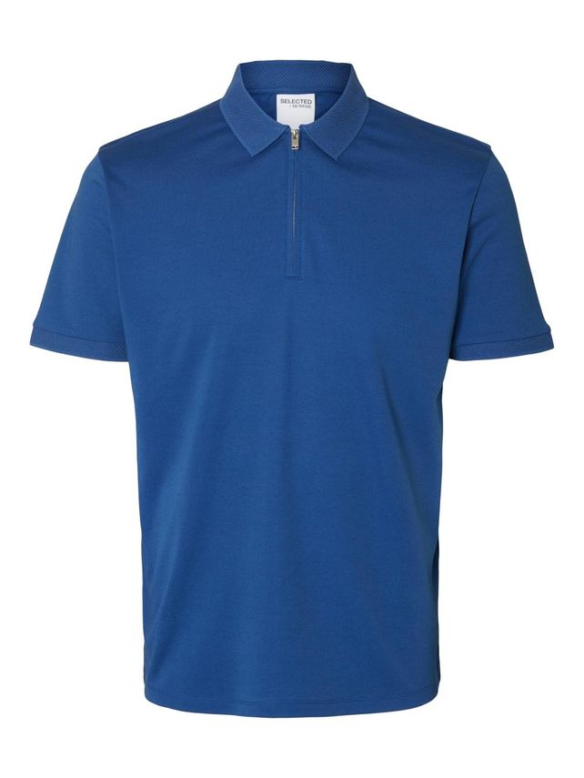 Slhfave Zip Ss Polo