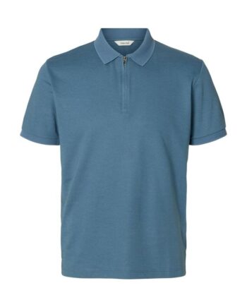Slhfave Zip Ss Polo
