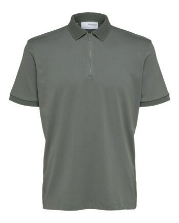 Slhfave Zip Ss Polo