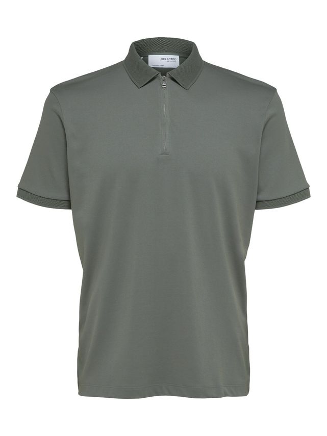 Slhfave Zip Ss Polo