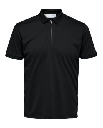 Slhfave Zip Ss Polo