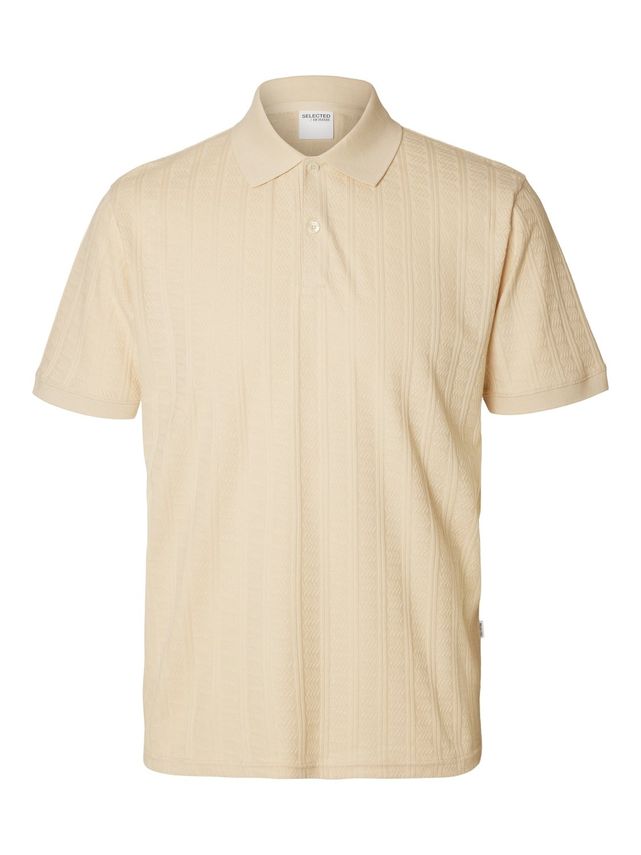 Slhjett Jacquard Ss Polo