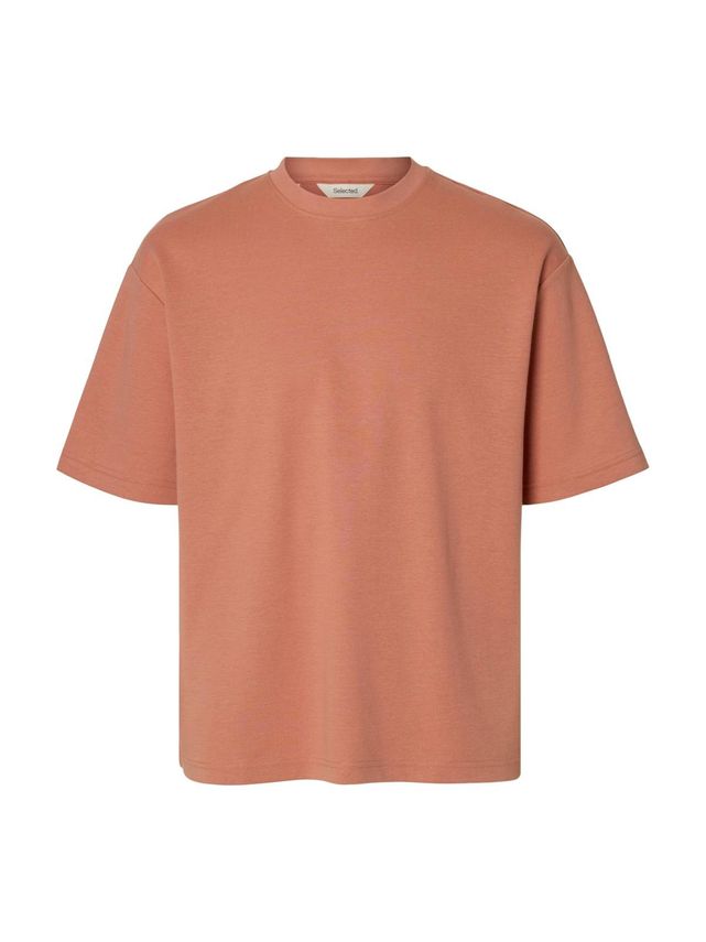 Slhlooseoscar Ss -neck Tee Noos
