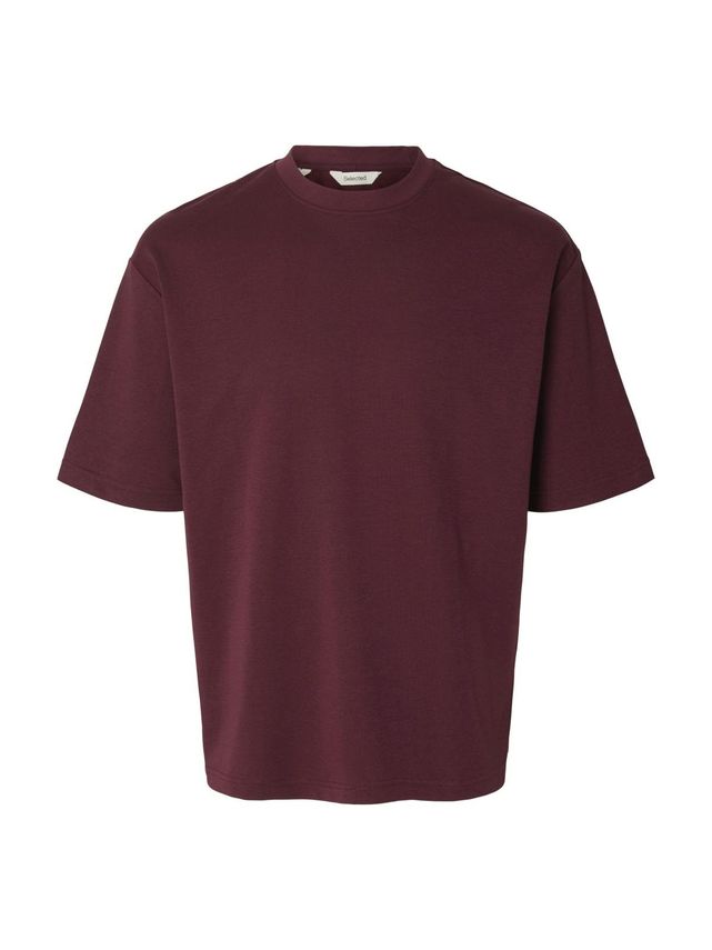 Slhlooseoscar Ss -neck Tee Noos