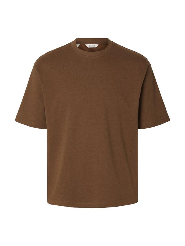 Slhlooseoscar Ss -neck Tee Noos