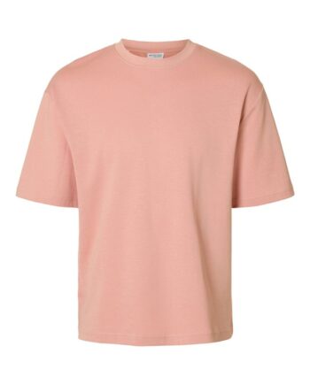 Slhlooseoscar Ss  -neck Tee Noos
