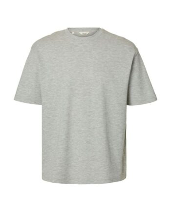 Slhlooseoscar Ss  -neck Tee Noos