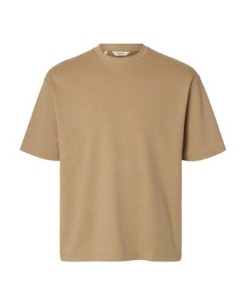 Slhlooseoscar Ss  -neck Tee Noos