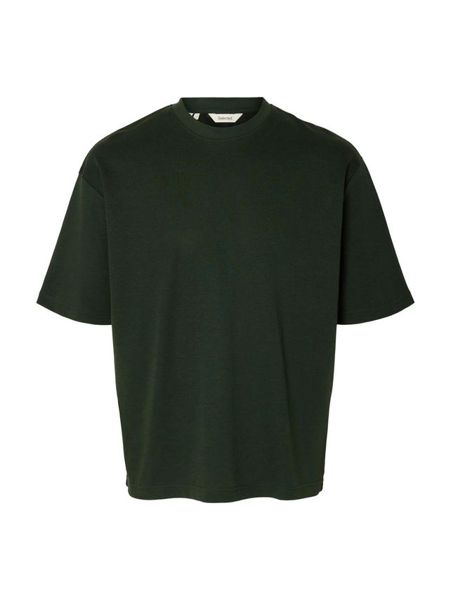 Slhlooseoscar Ss -neck Tee Noos