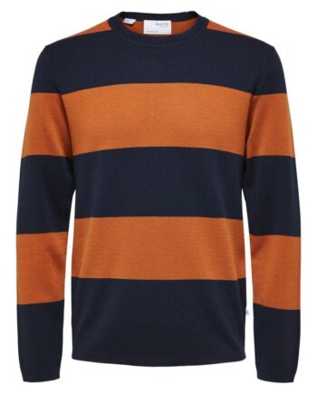 Slhmartin Ls Knit Crew Neck