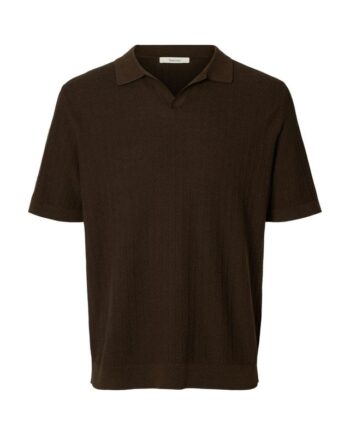 Slhmattis Ss Linen Blend Struc Polo