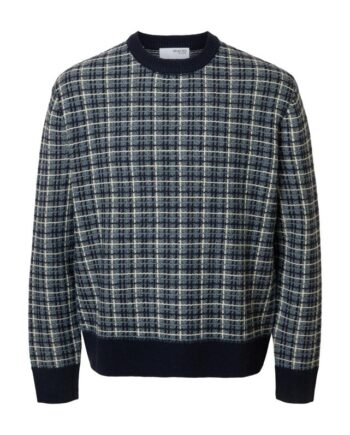 Slhmikolas Ls Knit Relaxed Crew Nec