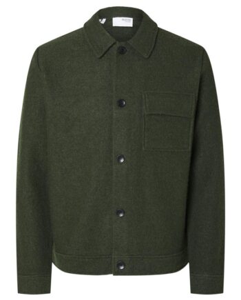 Slhnealy Ls Knit Shirt Jacket Noos