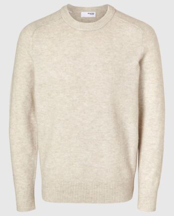Slhrai Ls Knit Crew Neck