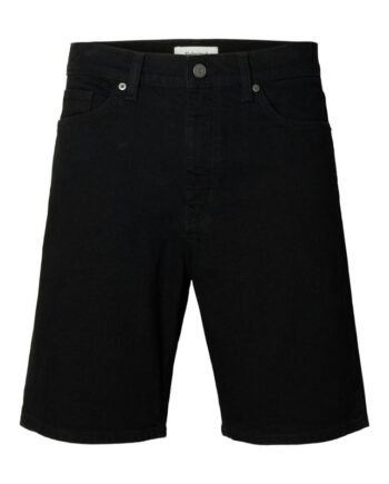 Slhreg Alex Black 705 Denim Short