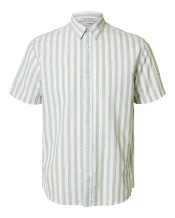Slhreg-new Linen Shirt Ss Noos