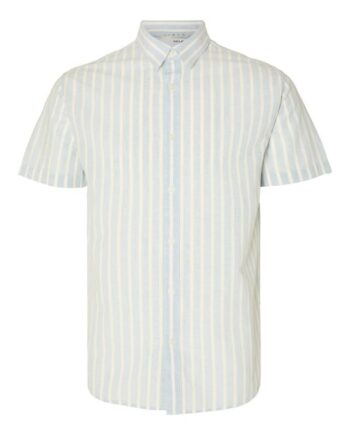 Slhreg-new Linen Shirt Ss Noos