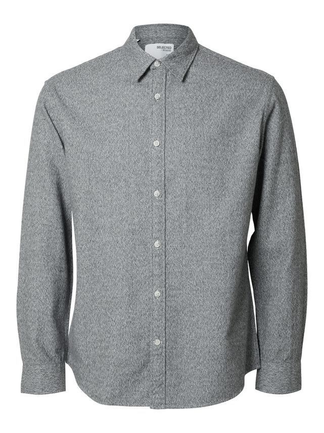 Slhreg-owen Flannel Mix Shirt Ls