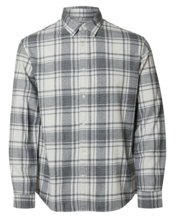 Slhreg-owen Flannel Mix Shirt Ls
