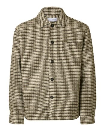 Slhregari Wool Blend Nf Undyed Over