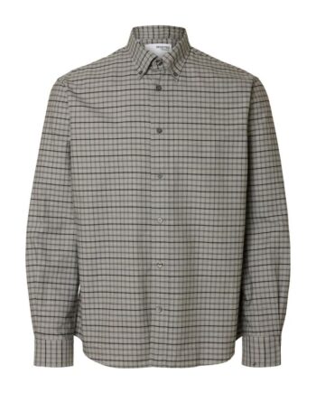 Slhregblake Ox Check Bd Ls Shirt