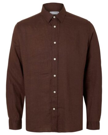 Slhregkylian Linen Ls Shirt