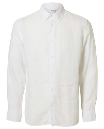 Slhregkylian-linen Shirt Ls Classic