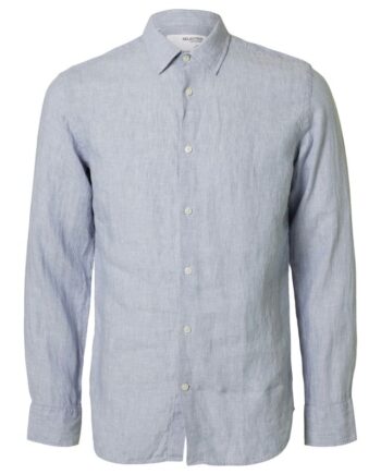 Slhregkylian-linen Shirt Ls Classic