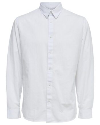 Slhregnew-linen Shirt Ls Classic