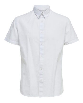 Slhregnew-linen Shirt Ss Class