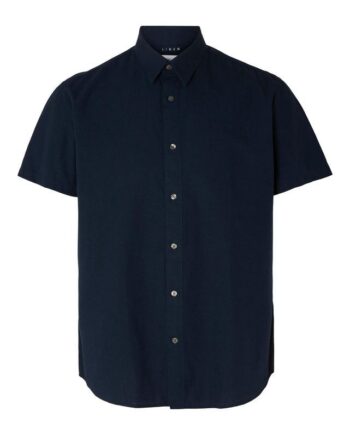 Slhregnew-linen Shirt Ss Class
