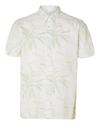 Slhregnew-linen Shirt Ss Class