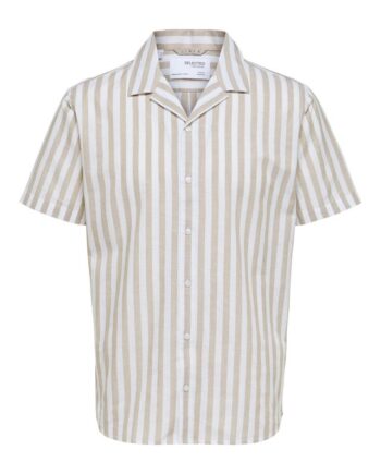 Slhregnew-linen Shirt Ss Resort