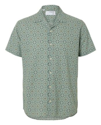 Slhregnew-linen Shirt Ss Resort