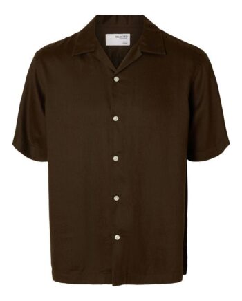 Slhregnoa Mix Shirt Ss Resort