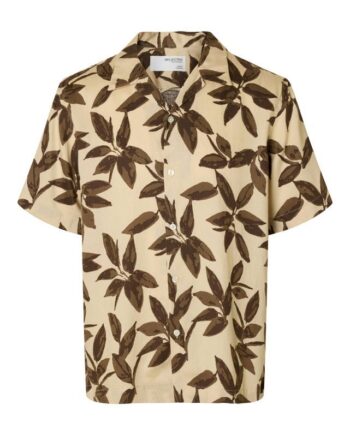 Slhregnoa Mix Shirt Ss Resort