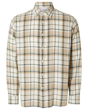 Slhregowen-twisted Check Ls Shirt