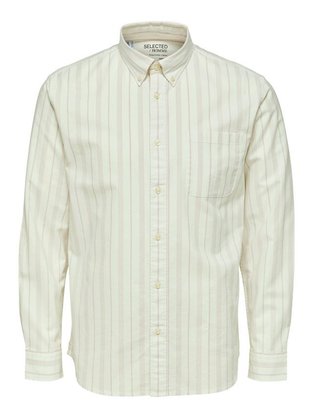 Slhregrick-ox Flex Shirt Ls