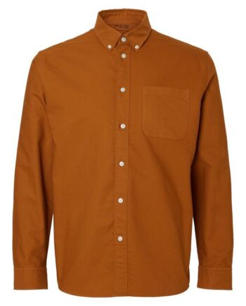Slhregrick-ox Flex Shirt Ls