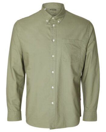 Slhregrick-ox Flex Shirt Ls
