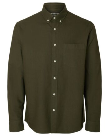 Slhregrick-ox Flex Shirt Ls
