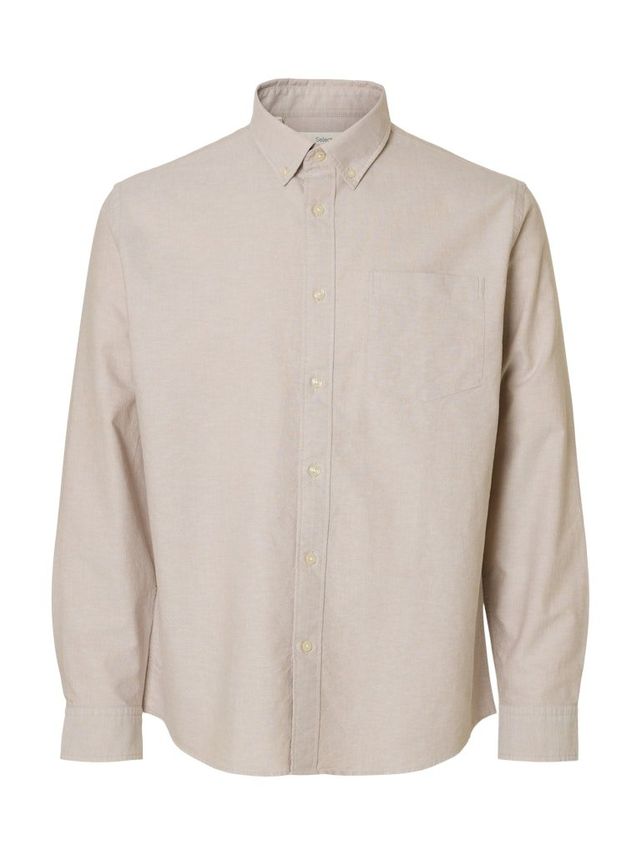 Slhregrick-ox Flex Shirt Ls